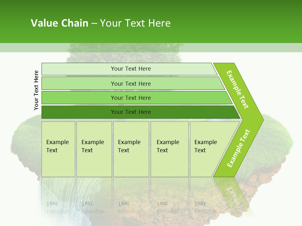Falls Green Natural PowerPoint Template
