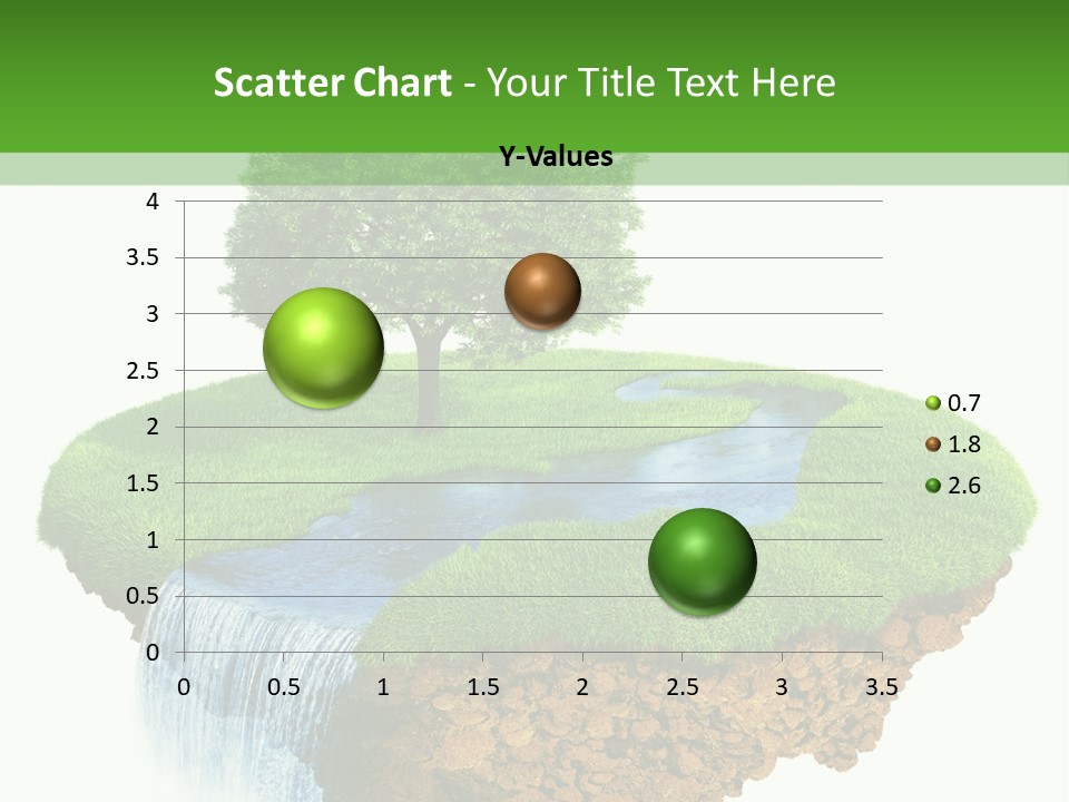 Falls Green Natural PowerPoint Template