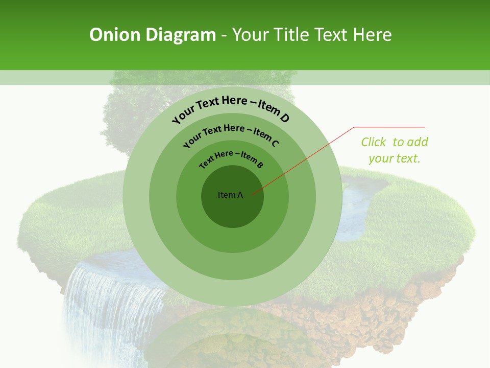 Falls Green Natural PowerPoint Template