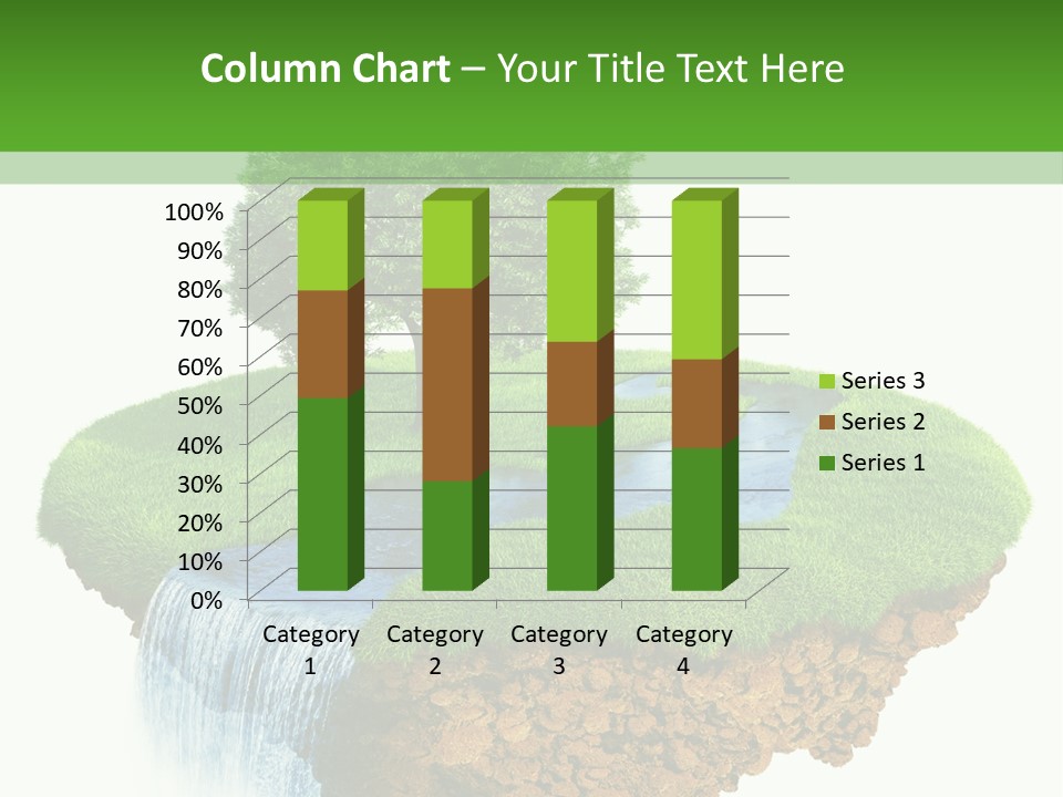 Falls Green Natural PowerPoint Template