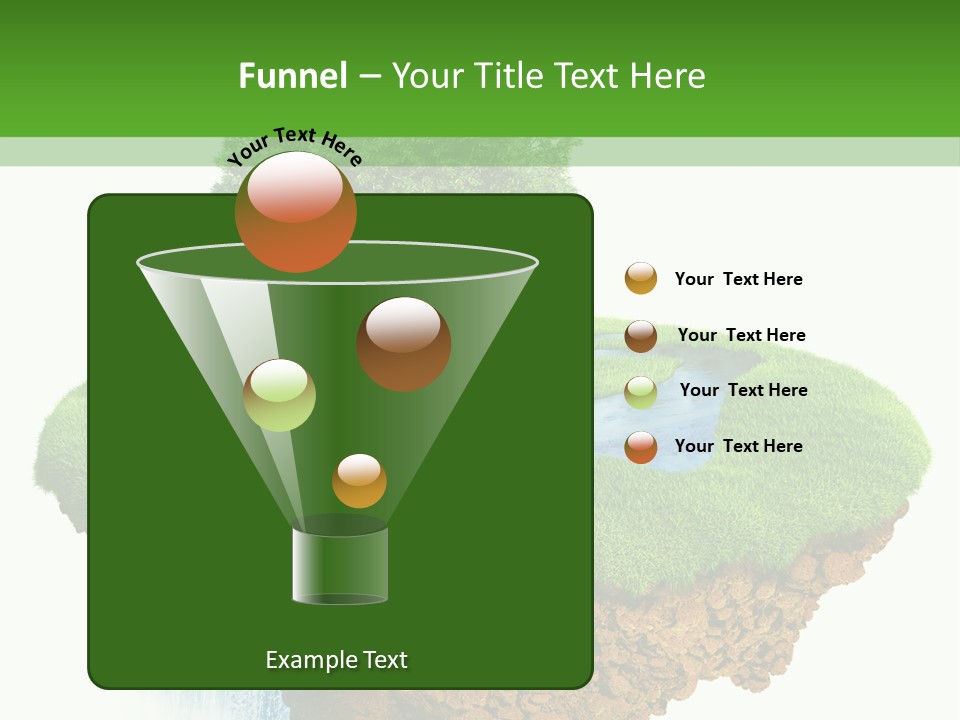 Falls Green Natural PowerPoint Template