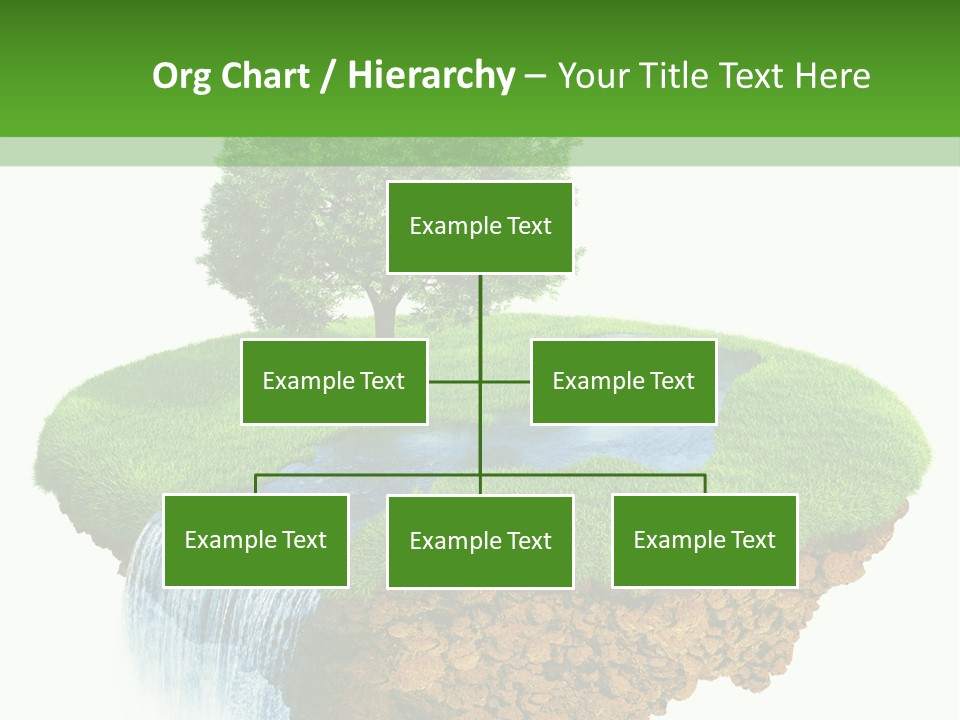 Falls Green Natural PowerPoint Template