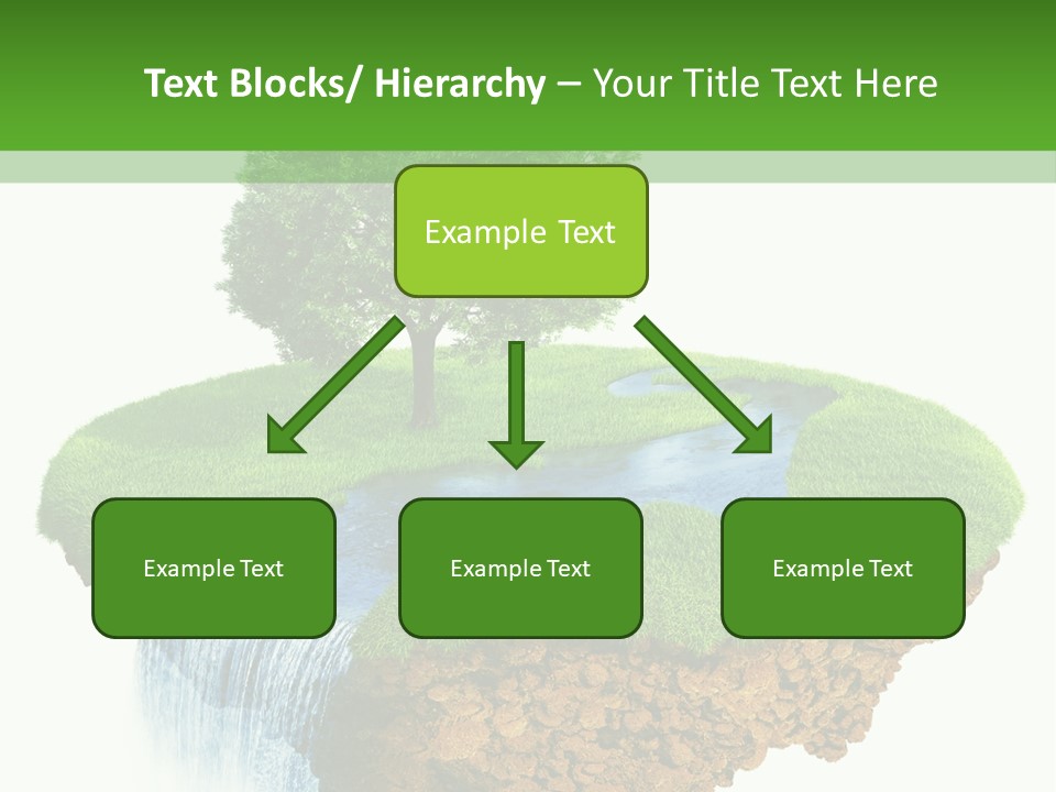 Falls Green Natural PowerPoint Template