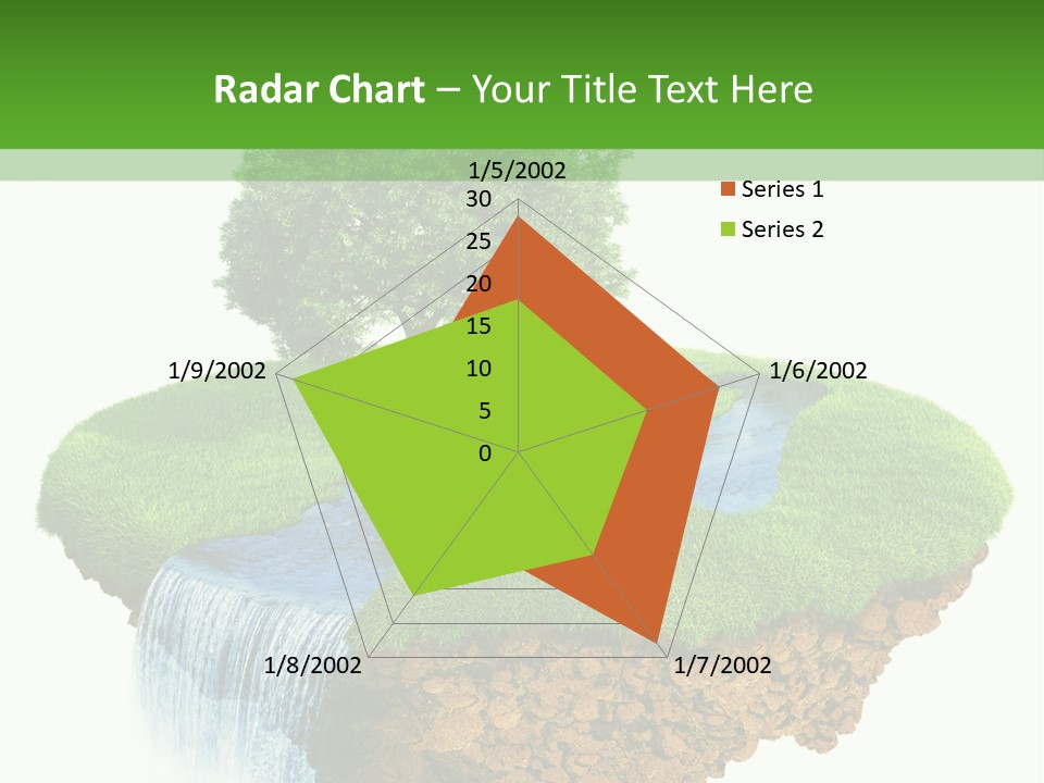 Falls Green Natural PowerPoint Template