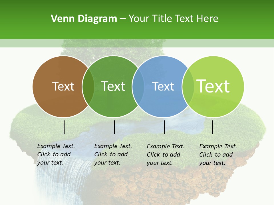 Falls Green Natural PowerPoint Template