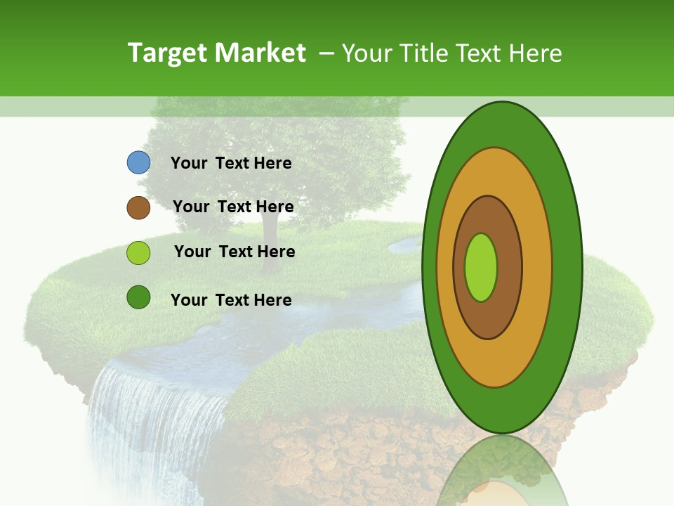Falls Green Natural PowerPoint Template