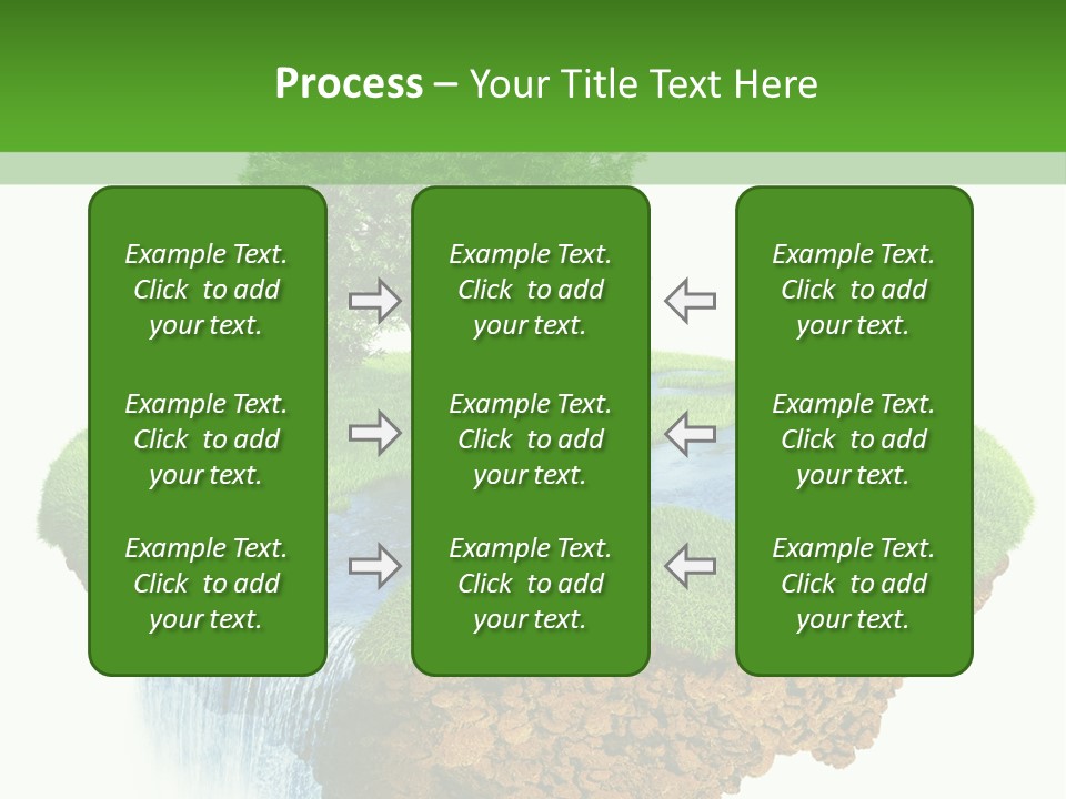 Falls Green Natural PowerPoint Template