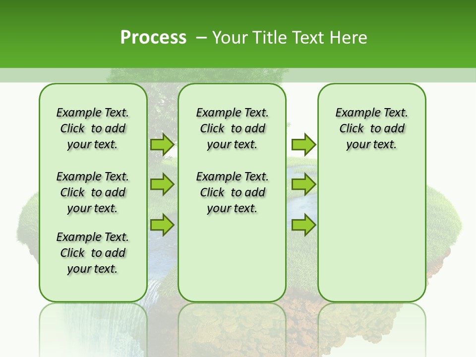 Falls Green Natural PowerPoint Template