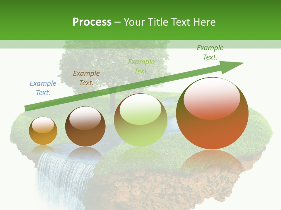 Falls Green Natural PowerPoint Template