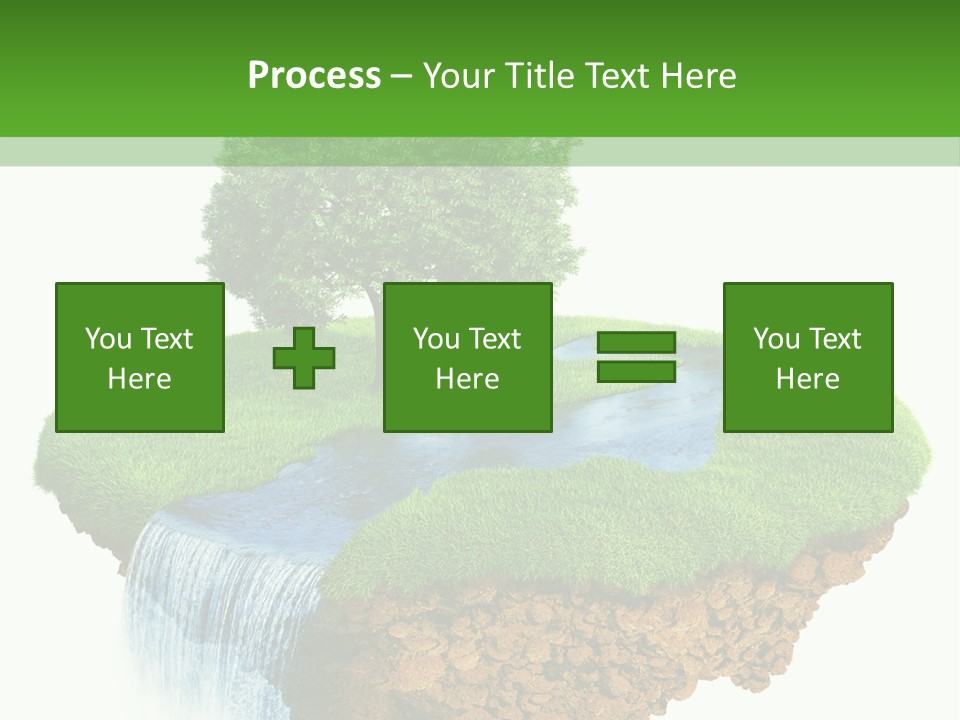 Falls Green Natural PowerPoint Template