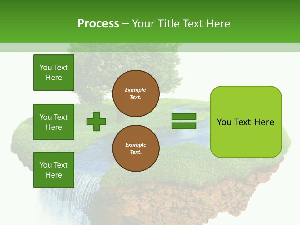 Falls Green Natural PowerPoint Template