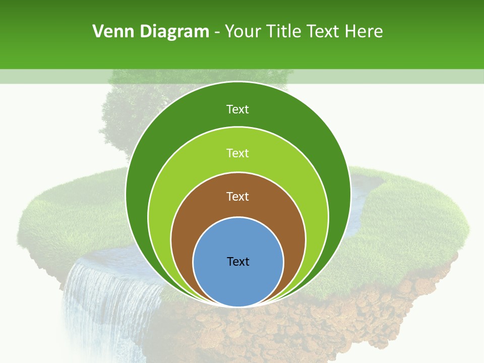 Falls Green Natural PowerPoint Template