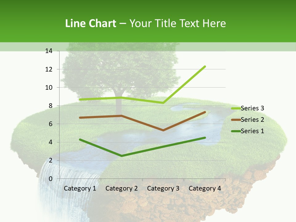 Falls Green Natural PowerPoint Template