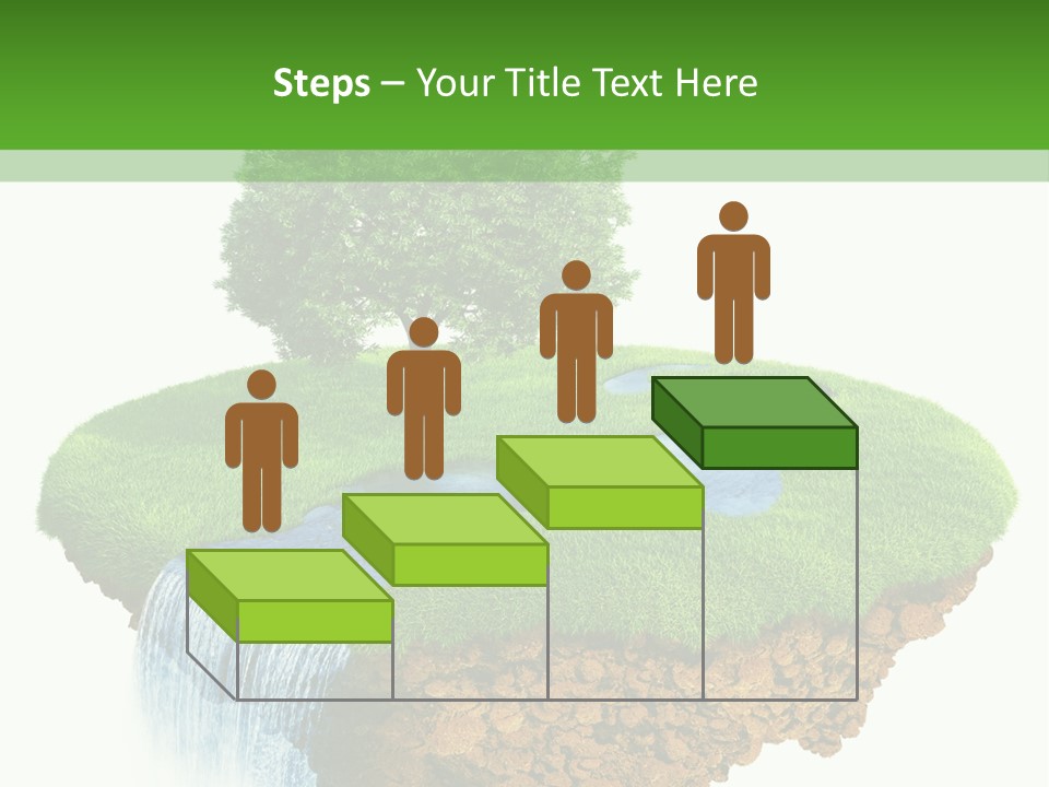 Falls Green Natural PowerPoint Template