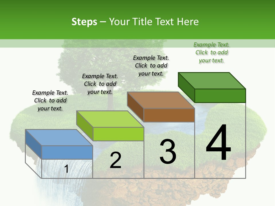 Falls Green Natural PowerPoint Template