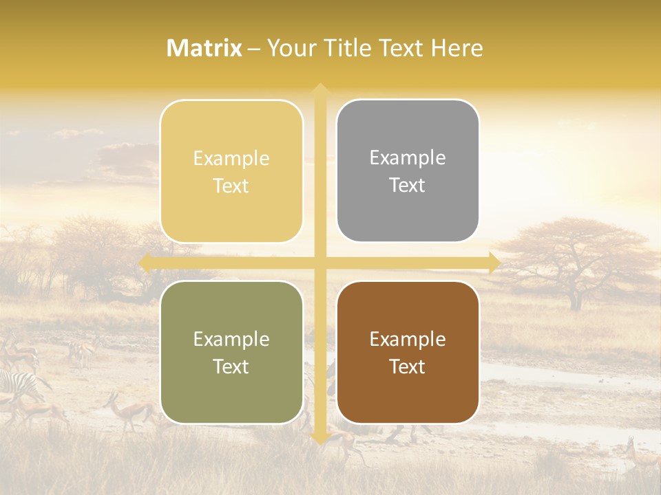 African Savanna PowerPoint Template