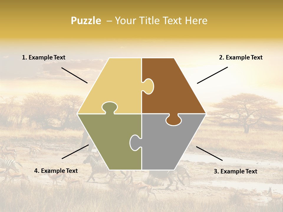 African Savanna PowerPoint Template