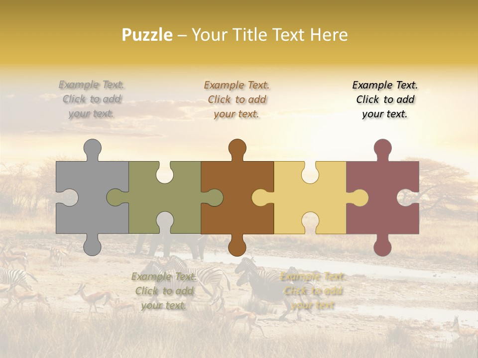 African Savanna PowerPoint Template