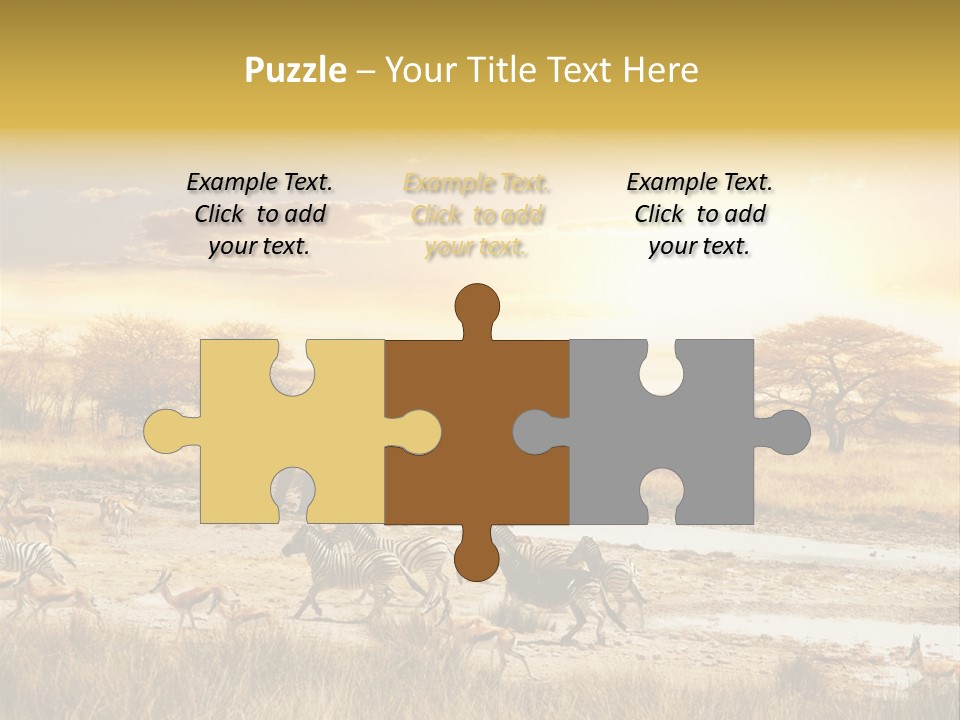 African Savanna PowerPoint Template