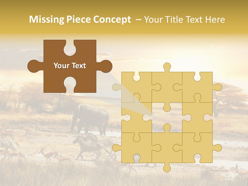 African Savanna PowerPoint Template