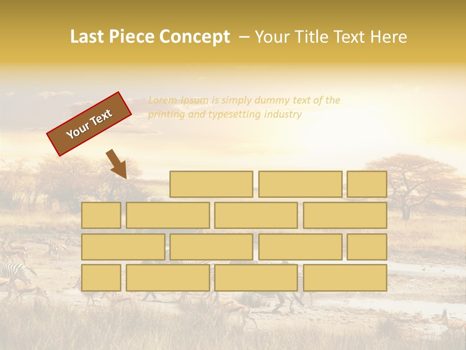 African Savanna PowerPoint Template