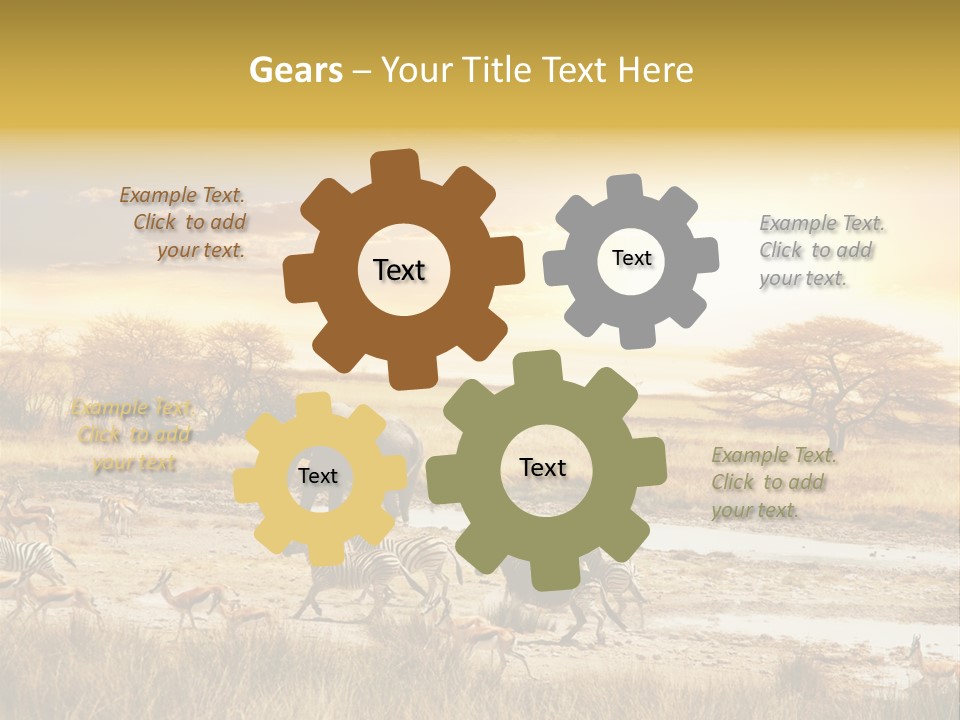 African Savanna PowerPoint Template
