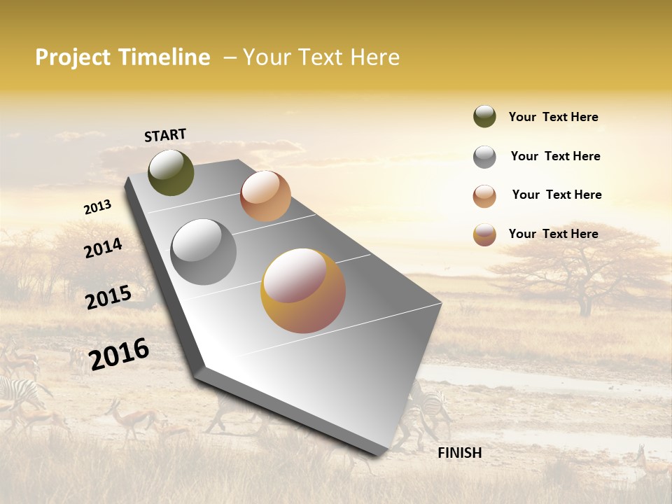 African Savanna PowerPoint Template