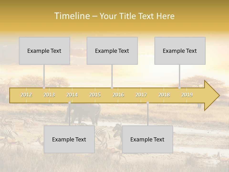 African Savanna PowerPoint Template