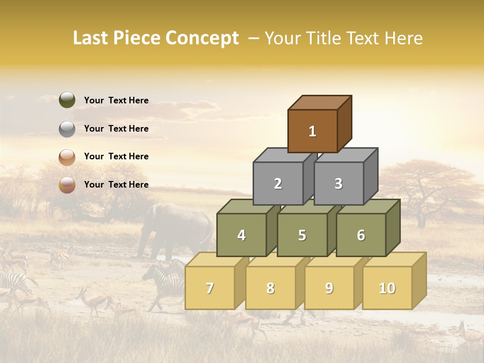 African Savanna PowerPoint Template