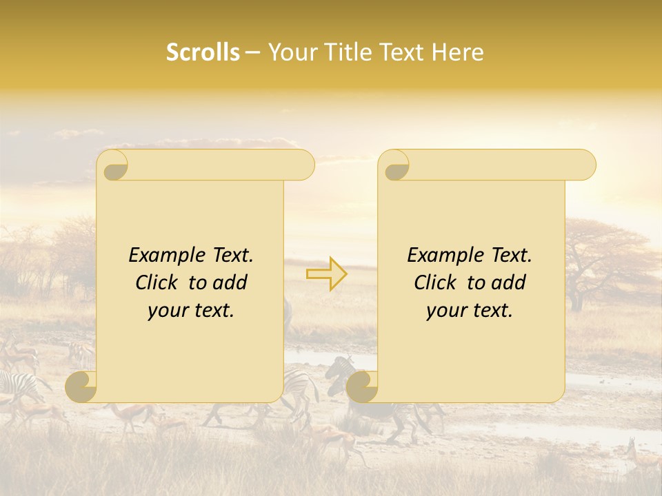 African Savanna PowerPoint Template