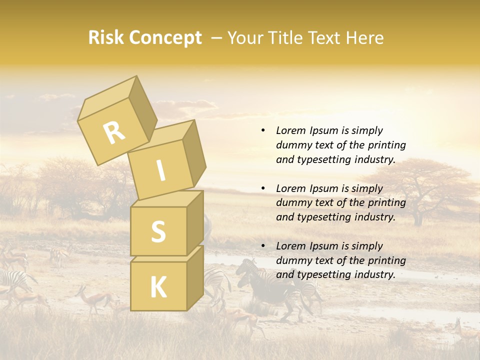 African Savanna PowerPoint Template