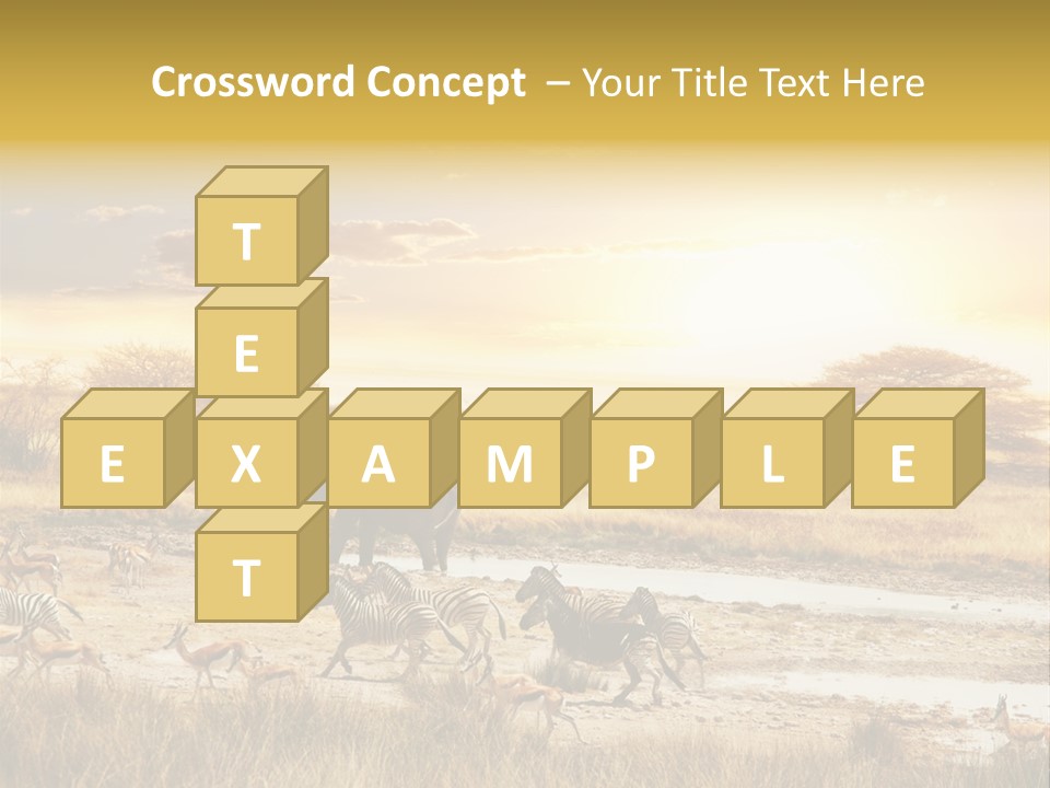 African Savanna PowerPoint Template