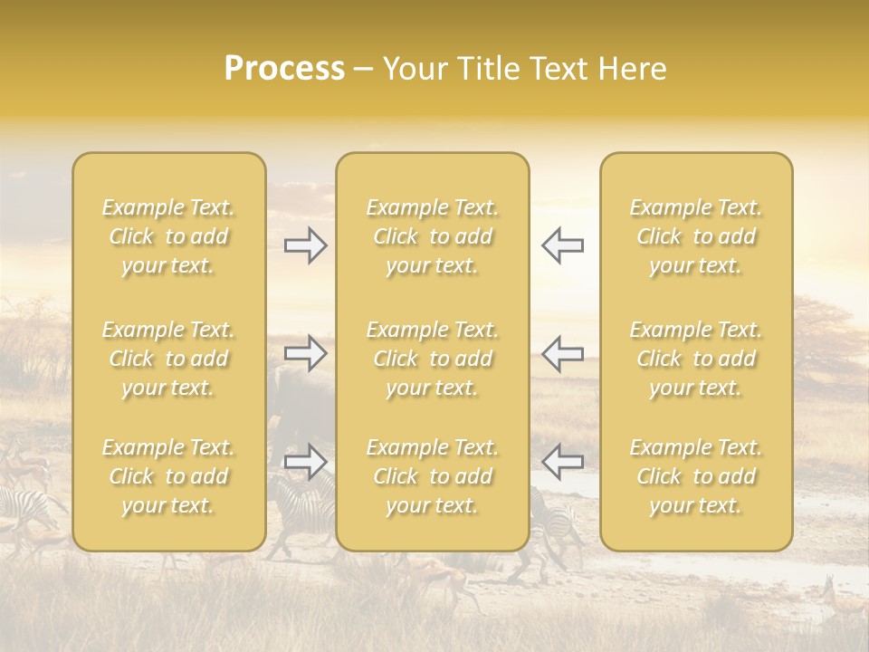 African Savanna PowerPoint Template