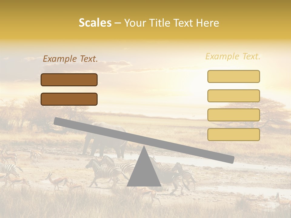 African Savanna PowerPoint Template