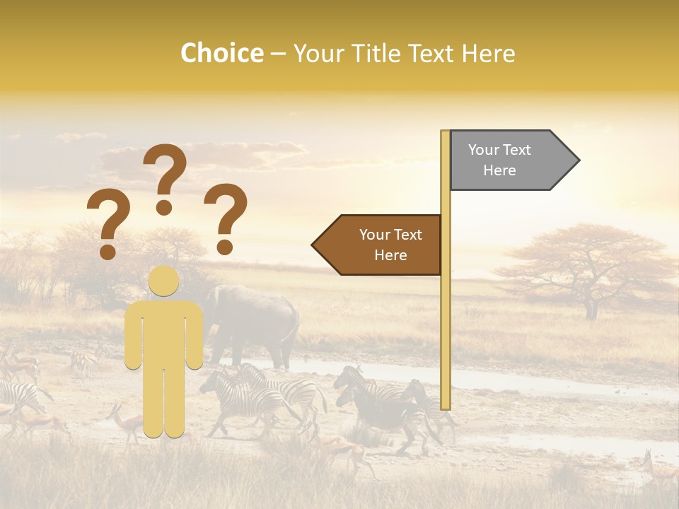 African Savanna PowerPoint Template