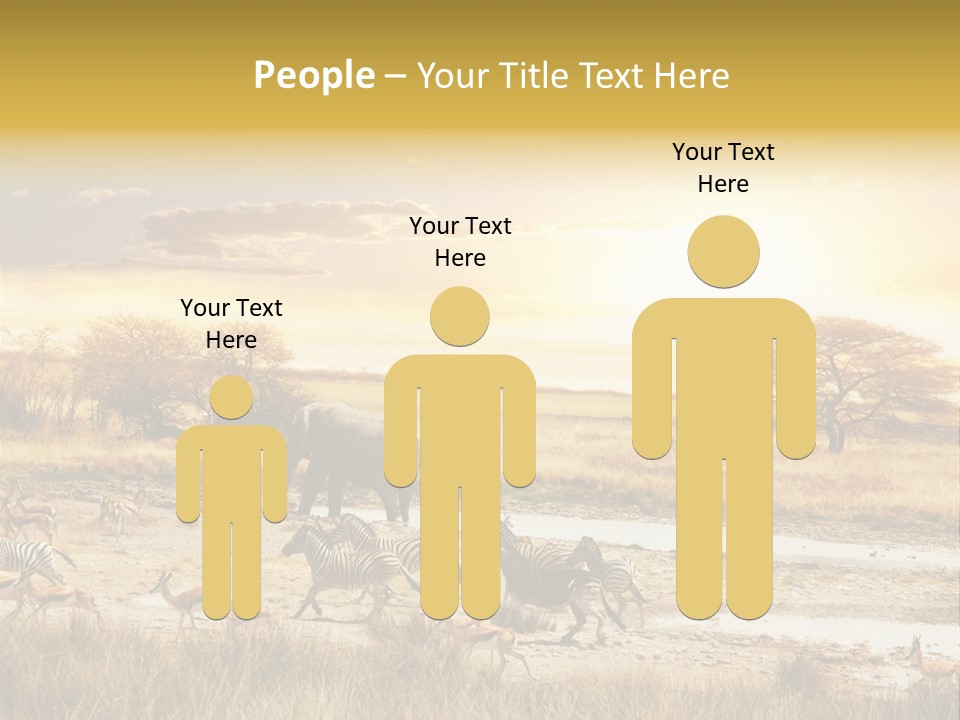 African Savanna PowerPoint Template