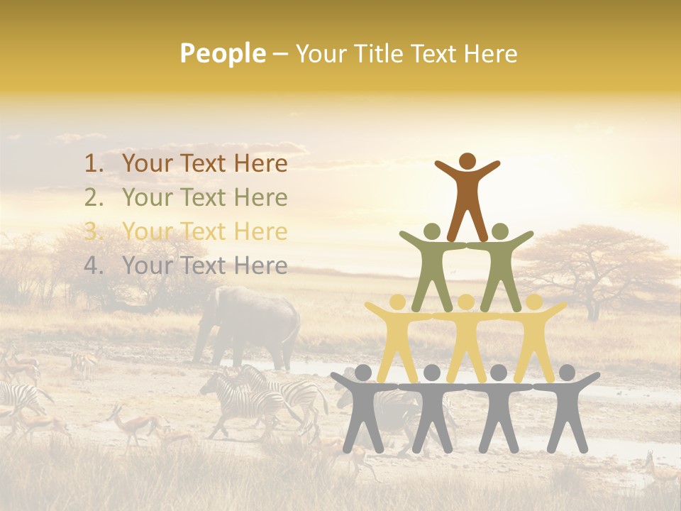 African Savanna PowerPoint Template