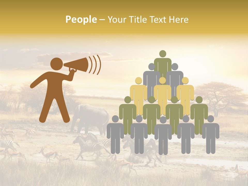 African Savanna PowerPoint Template