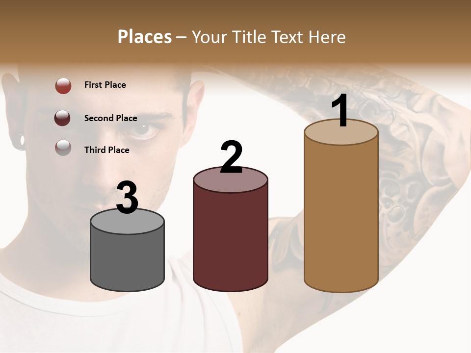 Tattoo Man PowerPoint Template