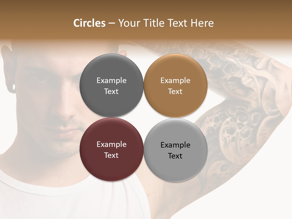 Tattoo Man PowerPoint Template