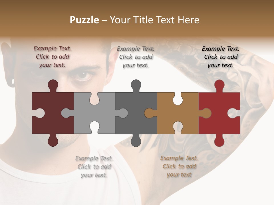 Tattoo Man PowerPoint Template