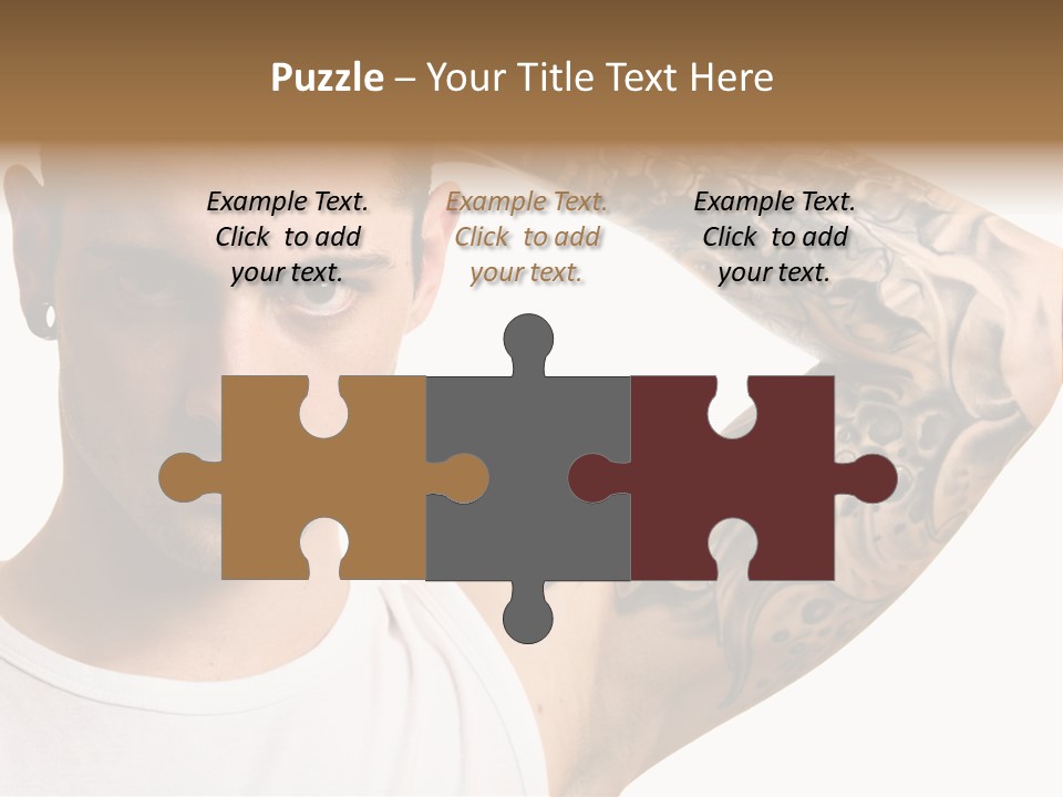 Tattoo Man PowerPoint Template