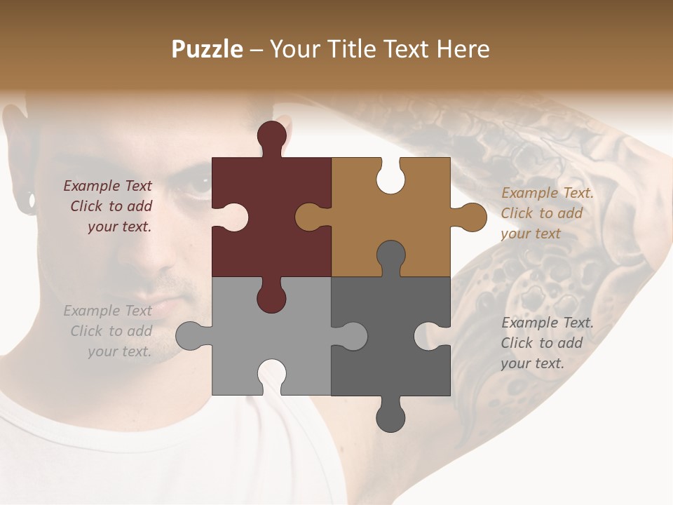 Tattoo Man PowerPoint Template