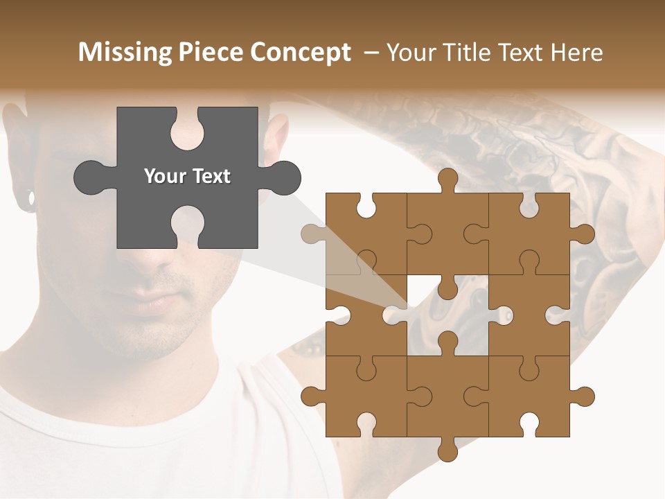 Tattoo Man PowerPoint Template