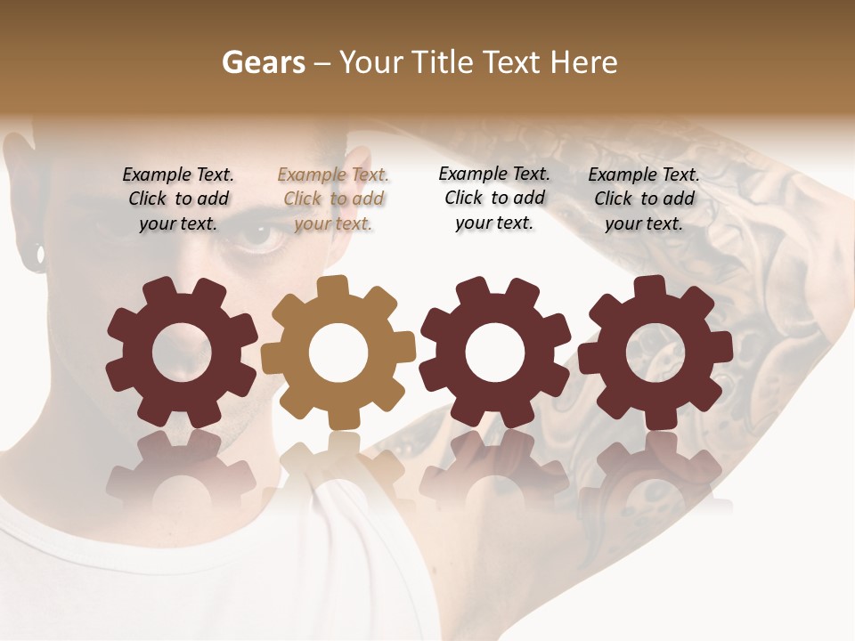 Tattoo Man PowerPoint Template