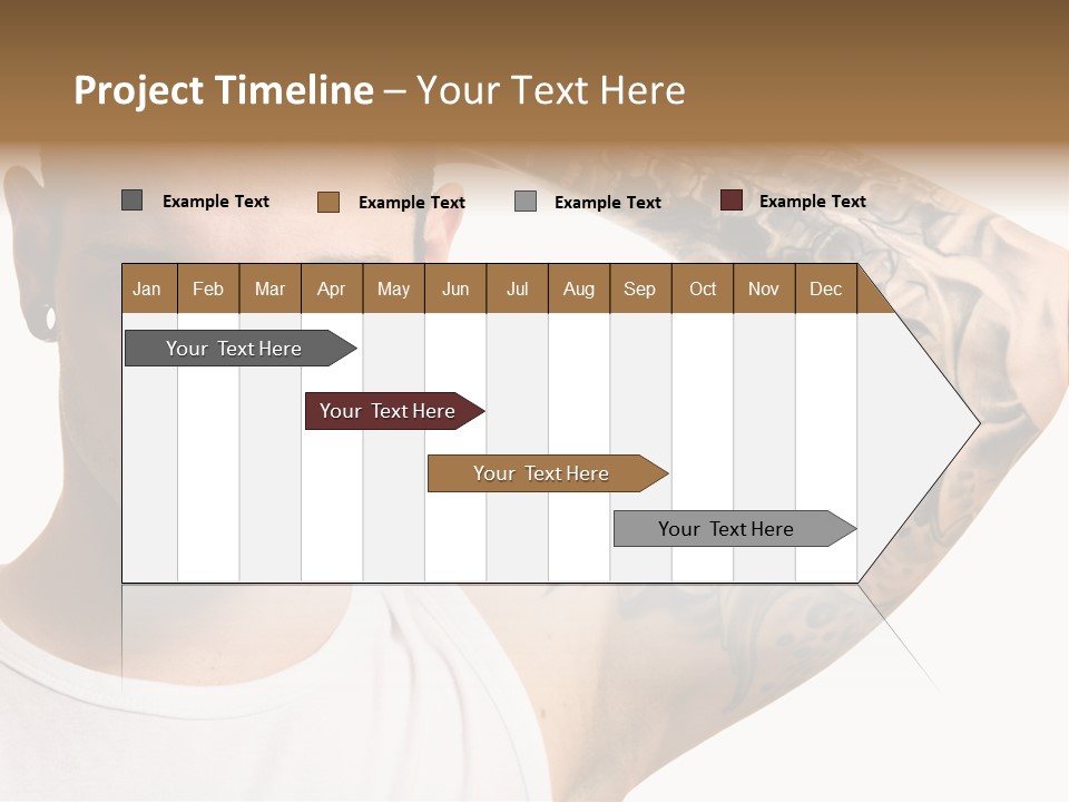 Tattoo Man PowerPoint Template