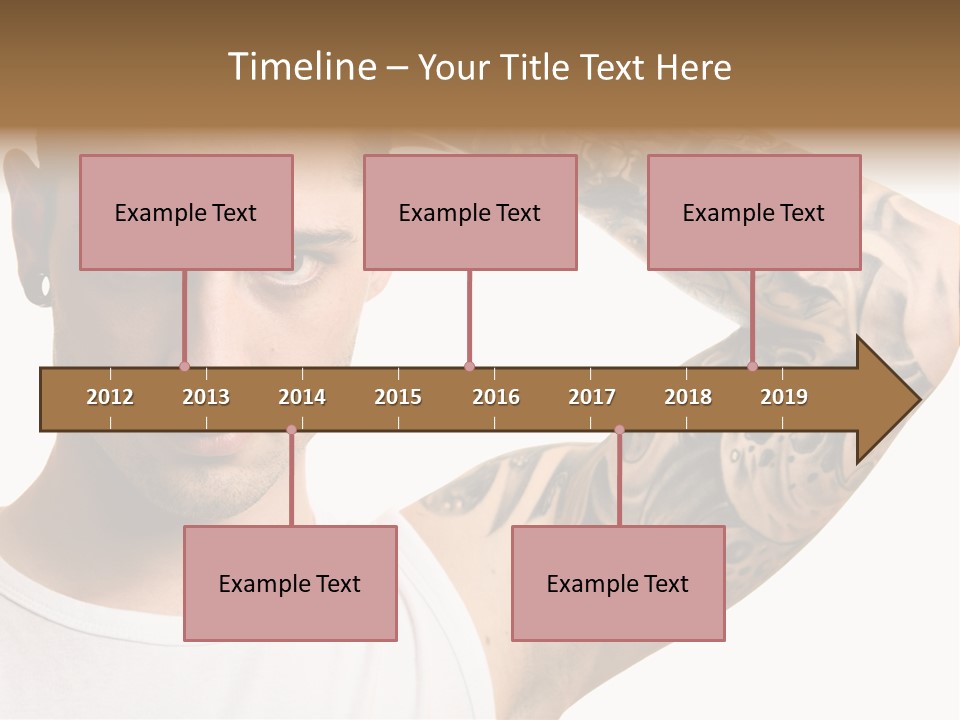 Tattoo Man PowerPoint Template