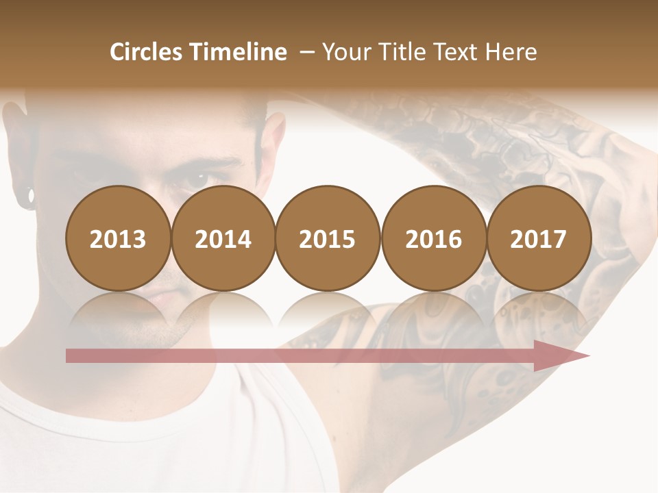 Tattoo Man PowerPoint Template