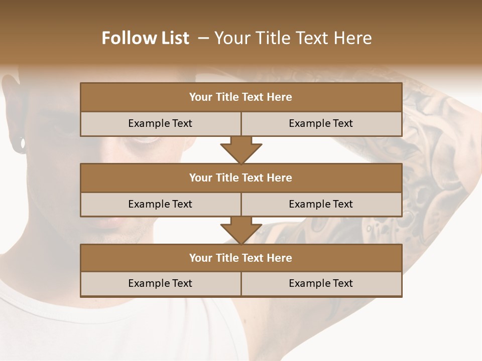 Tattoo Man PowerPoint Template