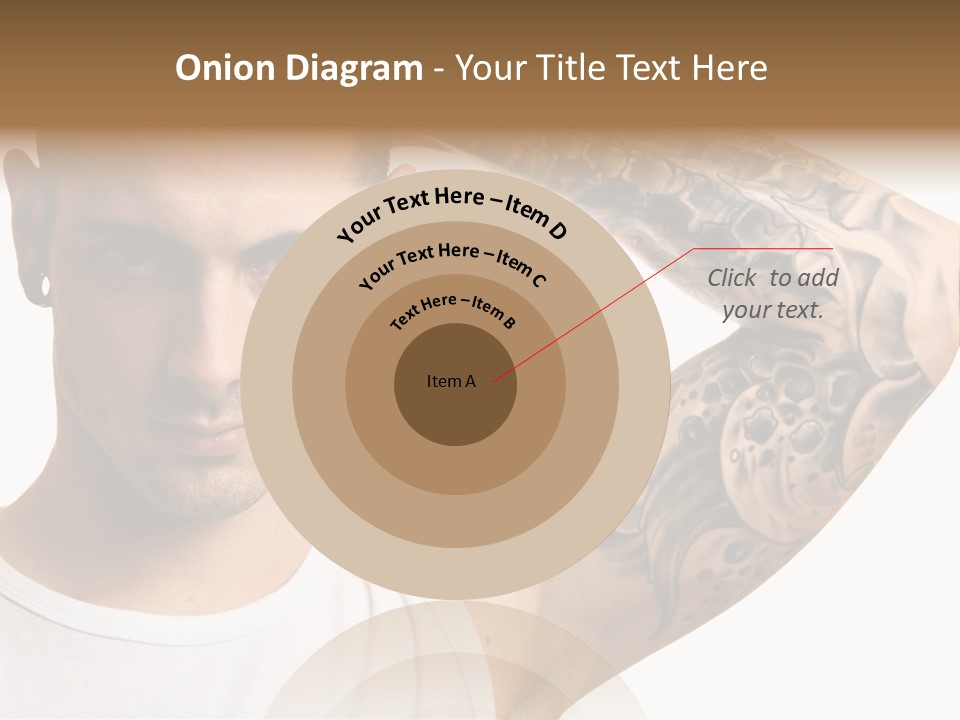 Tattoo Man PowerPoint Template